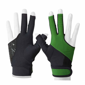 Guantes de Snooker Ajustables sin Dedos, Duraderos, para Billar, con Ajuste Elástico, Antideslizantes y con Pantalla Táctil - Product Image 5