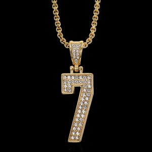 Trendy <b>Iced</b> <b>Out</b> Mossinate Hip Hop Pendant Necklace for Urban Fashion Lovers and Rap Culture Accessories - Product Image 3