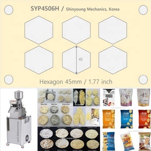 Máquina para Hacer Pastel de Arroz Inflado y Chips Coreanos SY4509, Automática, Capacidad de 360/hora, Certificación CE, Marca SYP - Product Image 5