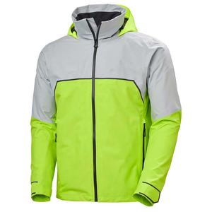 Chaqueta de concha suave para hombre y mujer, cortavientos de alta calidad, lisa, impermeable, con cremallera, venta al por mayor - Product Image 3