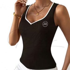 Camiseta sin Mangas para Mujer, de Alta Calidad, para Entrenamiento, Personalizable, Transpirable, de Secado Rápido, Ecológica, para Verano, Fitness - Product Image 5