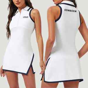 Tenue de tennis pour femme, dynamique, active, de qualité supérieure, flexible, légère, élégante, performante, confortable et fluide - Product Image 5