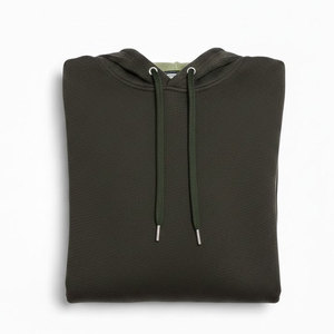 Sweat à capuche moderne pour homme, 100 % coton, manches longues, décontracté, avec poignets côtelés et poche, pour usage quotidien en extérieur - Product Image 6