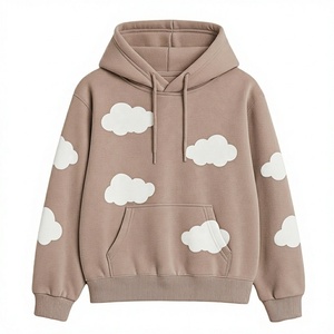 Women's Plus Size Knitted Front Logo 100% Cotton Casual Hoodie Sweatshirts 2026 - Product Image 6