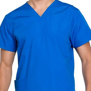 Conjuntos de uniformes médicos de punto sin costuras, transpirables, ecológicos, con tecnología de detección de agujas, de corte moderno, que incluyen top favorecedor y pantalones funcionales - Product Image 5
