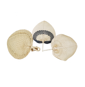 Bulk Sale Woven Palm Leaf Hand <b>Fan</b> for Bamboo Crafts Business Gift Set Wedding Craft Home <b>Wall</b> hanging <b>decoration</b> - Product Image 6