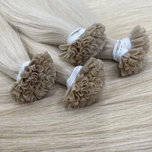 Extensiones de Cabello Humano con Punta en U, Color Rubio, Precio al por Mayor, Cabello Real para Trenzas, Proveedores de Cabello Vietnamita Original - Product Image 4
