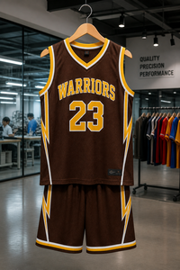 Derniers modèles d'uniformes de basketball, maillots et shorts personnalisés imprimés par sublimation, tissu respirant à séchage rapide, vêtements de sport d'équipe - Product Image 6