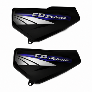 ฝาครอบข้างรถมอเตอร์ไซค์สำหรับ Bajaj CD Deluxe แผงข้างตัวถังทนทาน ฝาครอบกล่องข้าง - Product Image 3
