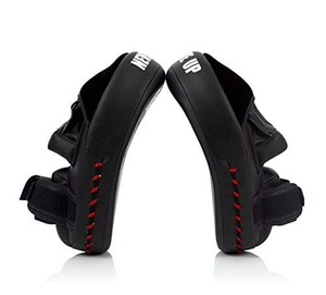 Mitaines de boxe incurvées pour l'entraînement, cibles de frappe, mitaines de vitesse pour l'entraînement de boxe, conception de logo personnalisé, mitaines de concentration - Product Image 3