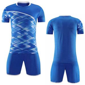 Uniformes de Fútbol al por Mayor, 100% Poliéster, Transpirables, de Malla, Conjuntos de Entrenamiento de Fútbol OEM, Nombre del Equipo, Secado Rápido - Product Image 3