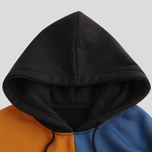 Sweat à capuche oversize pour homme en coton épais, coupe ample à manches longues, style mode - Product Image 4