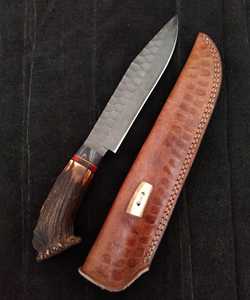 Cuchillo Multiusos SHARP POINT TRADES TST-A-440 con Hoja de Acero, Mango de Madera, Grosor de 0.5 mm, Longitud Total de 6.7 Pulgadas, Garantía de 3 Años - Product Image 4