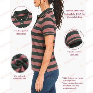Camisetas Polo de Manga Corta de Verano de Alta Calidad, Transpirables, con Costuras Duraderas, Producto Increíble, Camiseta Polo para Mujer - Product Image 5