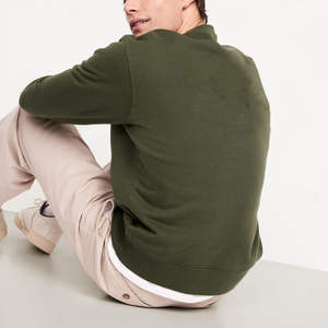 Sudadera Personalizada para Hombre con Cuello Redondo, Logotipo Impreso en el Frente, Interior de Felpa Suave, Estilo Casual Urbano, OEM - Product Image 2