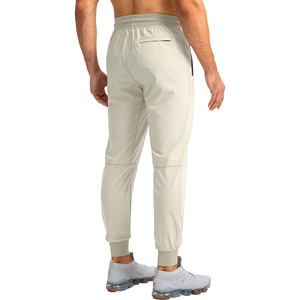 Eco-Friendly Quick Dry Workout <b>Jogger</b> Men's Pants Lightweight Breathable <b>Nylon</b> Gym Men's Trousers Elastic Waist Solid Pattern - Product Image 3