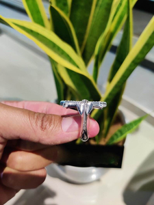 <b>Silver</b> Moissanite T Bar <b>Ring</b> Elegant Luxury Jewellery For <b>Men</b> Fashion Statement <b>Ring</b> Wedding Gift And Everyday Style - Product Image 1