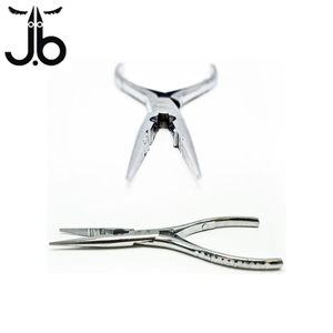 Hair <b>Extension</b> Pliers Hold Tool for Keratin Hair <b>Extensions</b> Microlink <b>Beads</b> Surgical Grade Stainless Steel Commercial - Product Image 5