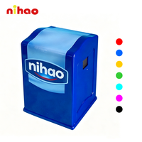 NIHAO Kunststoff-Serviettenspender Bedruckte Tisch-Taschentuchbox für Restaurants, Bars und Cafés