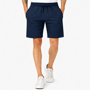 Pantalones cortos casuales de lana para hombre |   Cierre con cordón en la cintura de punto |   Estilo de Tabla Transpirable |   Logotipo Personalizado OEM al por Mayor - Product Image 5