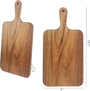 Planche à découper en bois de haute qualité, planche de cuisine premium pour couper et servir les fruits, les légumes et les repas - Product Image 3