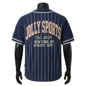 Maillot de baseball pour homme 100% coton, coupe ample, maille respirante en polyester, empiècements bleu sarcelle et noir, impression par sublimation, logo personnalisé - Product Image 6