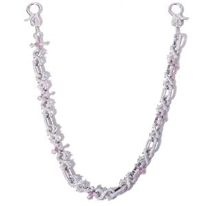 Hip Hop Rhodium Plated Moissanite Iced Link <b>Cross</b> <b>Chain</b> Necklace Luxury Street Fashion Statement Rapper <b>Chain</b> for Men Women Gift - Product Image 3