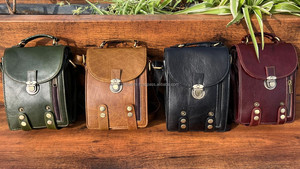 Nouveau sac à bandoulière en cuir de vache véritable avec plusieurs compartiments et support pour téléphone portable sacs à bandoulière en cuir cousus à la main pour unisexe - Product Image 3