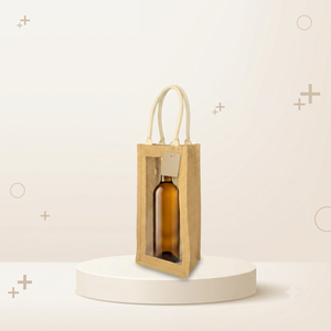 Bolsa de Yute Reutilizable Althea Ecobag con Logotipo Personalizado, Cierre con Cordón, Impresión Serigrafiada, Embalaje Sostenible para Regalos y Exhibiciones - Product Image 3