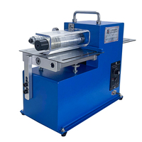 Machine de découpe de ceinture en cuir compacte et durable pour bureau, avec largeur de coupe réglable, vendue en usine