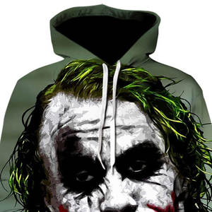Vente en gros de sweats à capuche Joker de haute qualité avec impression numérique 3D, sweats à capuche en molleton pour hommes, design personnalisé, streetwear - Product Image 4