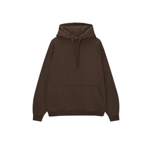 เสื้อฮู้ดดี้สำหรับผู้ชาย, เสื้อฮู้ดดีที่สุดใส่ได้พอดีกับคุณภาพปกติเสื้อผ้าเด็กชายและเด็กหญิงสีเข้มมีฮู้ดธรรมดา - Product Image 1