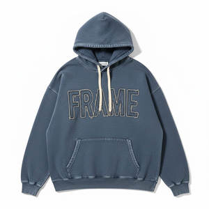 เสื้อฮู้ดดี้ผู้ชาย ผ้าฟลีซนุ่มสบาย อุ่นสบาย ทรงหลวม ใส่สบาย เหมาะสำหรับใส่ลำลอง แฟชั่นสตรีท และวันที่อากาศหนาว - Product Image 1