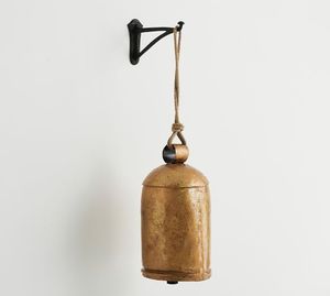 Modern Style Gold Metal Bird Wind Chime Bells Greatest Quality Fancy Design Wall Hanging Cow Bell <b>Christmas</b> Decoration On-Sale - Product Image 3