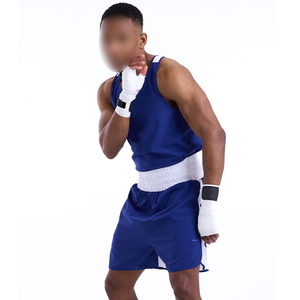 Uniforme de Boxeo Personalizado de Último Diseño, Elástico y Ligero, Transpirable, de Secado Rápido, Poliéster/Nailon, Cintura Alta - Product Image 6