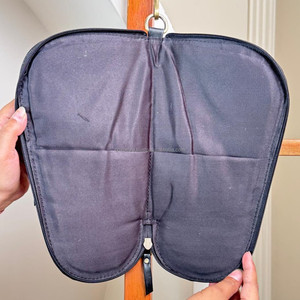 New Hand Tooled Quilted Sheepskin Leather <b>Concealed</b> Carry Gun Holster Case with Zipper Closure Western Style Gun Storage Bags - Product Image 6