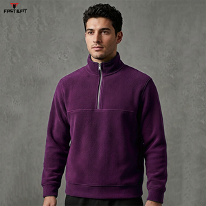 Veste polaire en sherpa camouflage formelle avec logo personnalisé pour homme, imperméable, coupe-vent, fermeture éclair, pour l'extérieur - Product Image 5