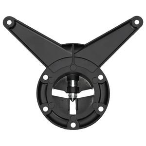 Ensemble de 4 pieds de table réglables en hauteur en fonte de zinc noire, pieds de meubles - Product Image 6