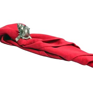 Anneau rond en métal doré pour serviettes de Table, 30 pièces, décoration pour hôtel, mariage, Table à manger, vente en gros - Product Image 1