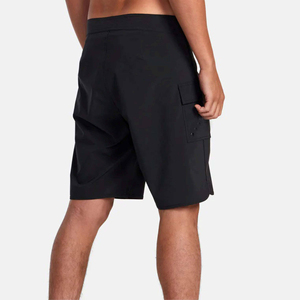 Men's Performance Board Shorts Wholesale-Breathable Quick Dry Durable 100% Polyester Customizable Colors Logo Drawstring Closure - Product Image 4
