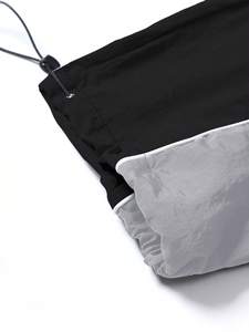 Survêtements de haute qualité à blocs de couleur résistants à l'eau pour hommes, vestes à capuche en nylon, pantalons de jogging légers, vêtements personnalisés OEM - Product Image 4