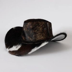 Sombreros de Cuero Vacuno Elegantes y Modernos para Adultos, Precio al por Mayor, Nuevos Diseños de Sombreros de Cuero Vacuno para Hombre en Venta en Línea - Product Image 4