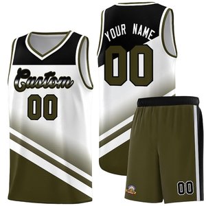 Conjunto de Camiseta de Baloncesto NJ, Negro y Azul, Sublimada, Absorbente de Humedad, Cuello en V, Sin Mangas, Unisex para Adultos, con Número 2 Impreso - Product Image 3