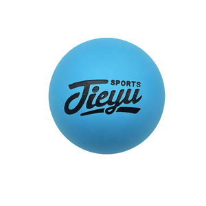 Custom logo, hoogwaardige duurzame rubberen springbal, handbal, 60mm holle high bounce bal, stuiterbal - Product Image 2