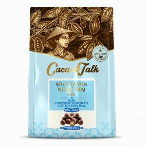 Suministros para Repostería, Fabricación y Venta al por Menor, Bolas Crujientes de Chocolate Negro HALAL, Decoración de Pasteles con Cacao, Marca Privada Personalizada - Product Image 1
