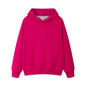 Sweat-shirt à capuche uni pour femme, 100% coton tricoté, respirant, pour l'automne, coupe classique avec poches - Product Image 4