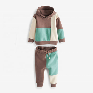 Conjunto Deportivo Infantil de 2 Piezas, Estampado y Liso, Personalizable, Transpirable, Ecológico, de Secado Rápido, 100% Algodón, Ropa Urbana - Product Image 5
