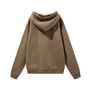 Sudadera con capucha personalizada de mezcla de algodón con cordón ajustable para hombres y mujeres - Product Image 5