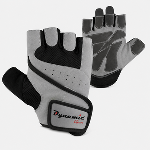 Gym Workout <b>Gloves</b> with Fingerless Design for <b>Weight</b> Lifting Training - Product Image 1