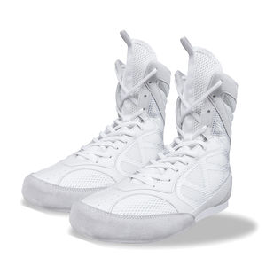 Chaussures de boxe de dernière collection fabriquées professionnellement, produit très demandé, chaussures de boxe de couleur unie, respirantes - Product Image 1